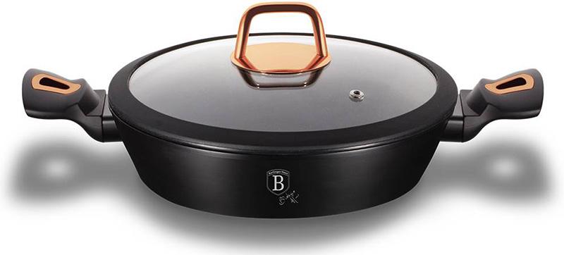 

Сотейник Berlinger Haus Black Rose Ø28х7.5см со стеклянной крышкой