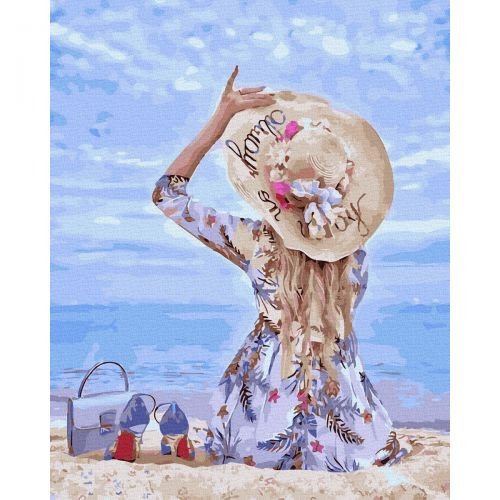 

Картина по номерам. Rainbow Art На песке GX39515-RA