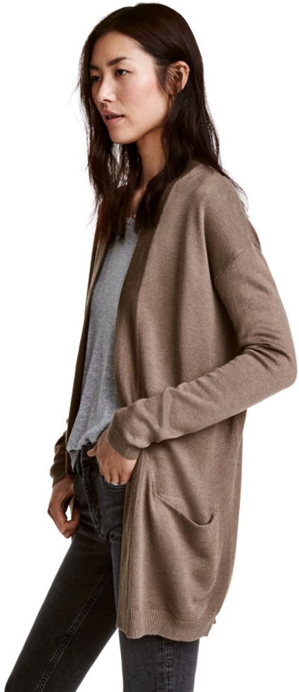 

Кардиган H&M 2hm033000203 XS Коричневый