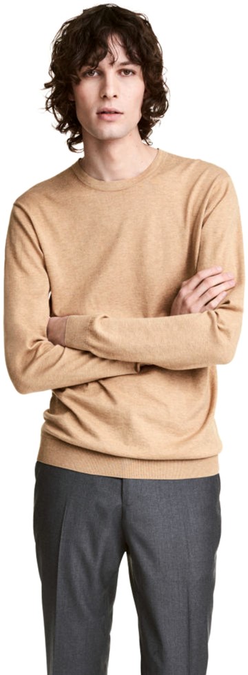 

Джемпер H&M 2hm033000544 S Бежевый