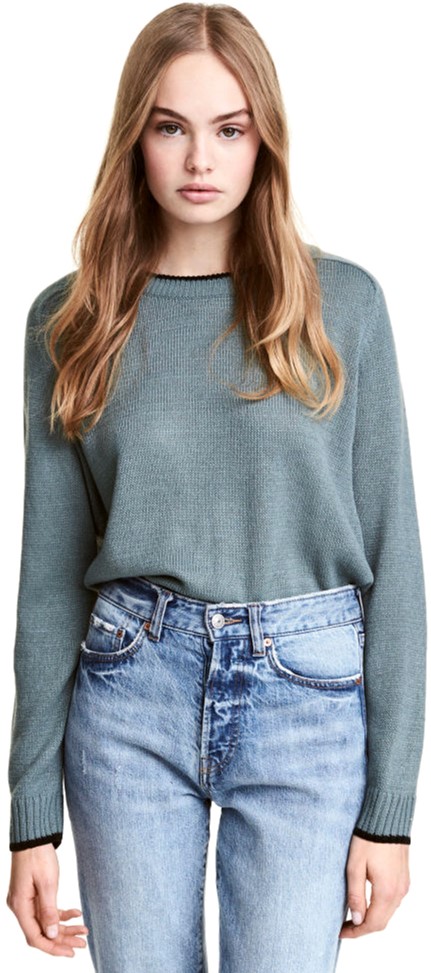 

Джемпер H&M 2hm033000722 M Бирюзовый