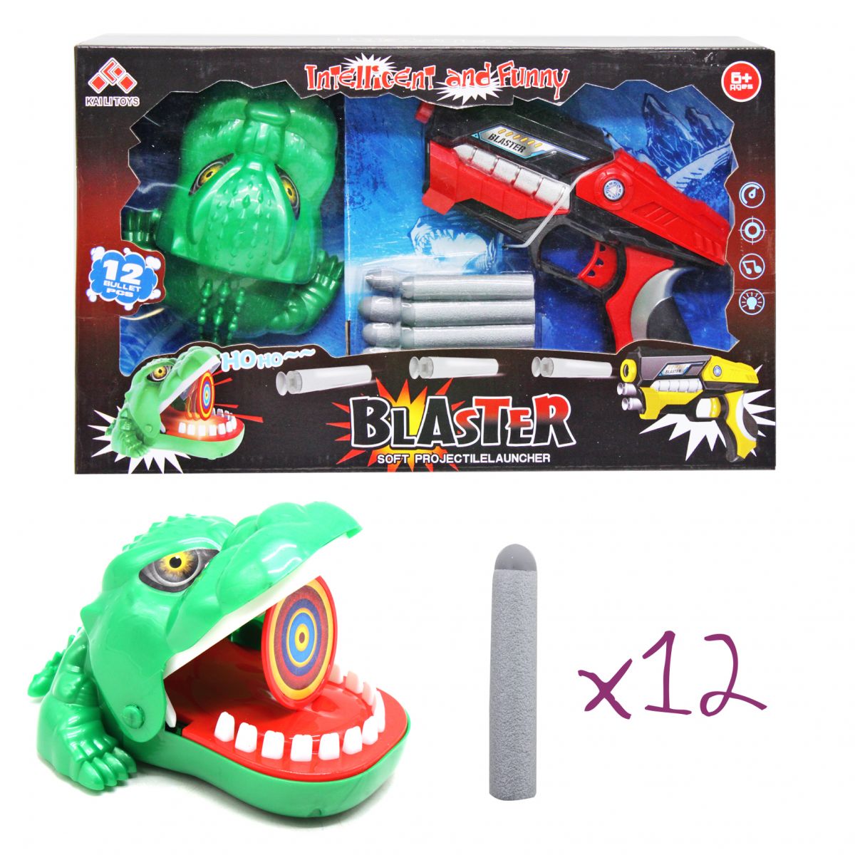 

Игровой набор Blaster красный KAI LI TOYS (SB532) (160906)