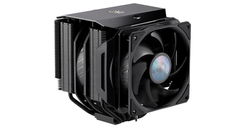 

Кулер процессорный CoolerMaster MasterAir MA624 (MAM-D6PS-314PK-R1), Intel: 2066/2011-3/2011/1150/1151/1155/1156/1366/, AMD: AM2+/AM2/AM3/AM3+/AM4/FM1/FM2/FM2+, 140x140x25мм, 4-pin PWM