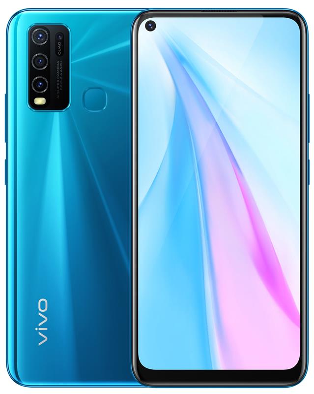 

ViVo Y30 4/64GB Dual Sim Dazzle Blue