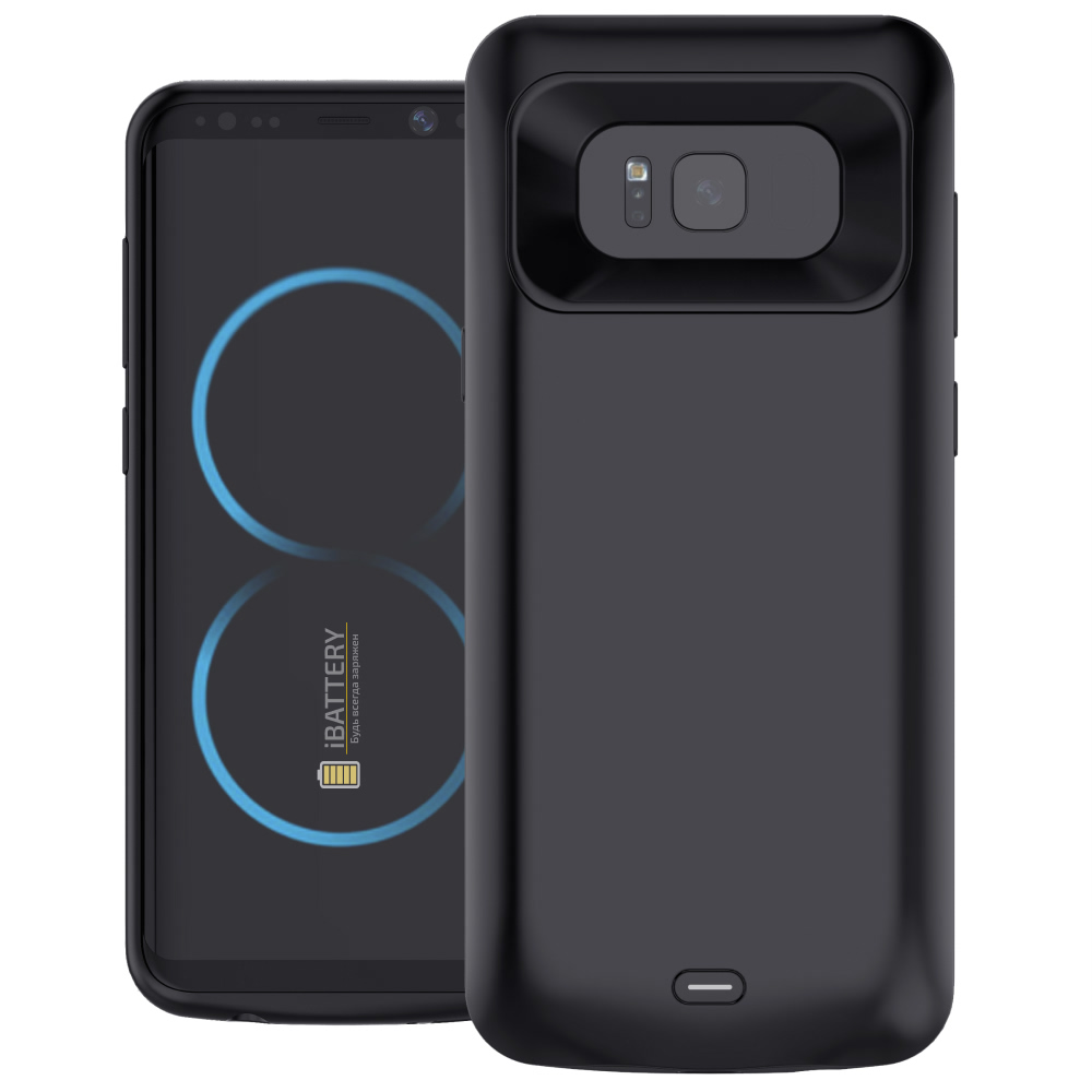 

Чехол батарея iBattery для Samsung S8 5000 mAh black