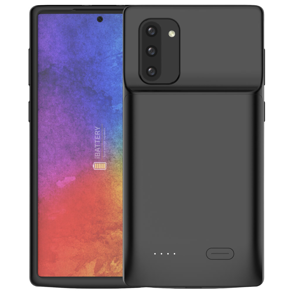 

Чехол зарядка iBattery для Samsung Note 10 black 5200 mAh