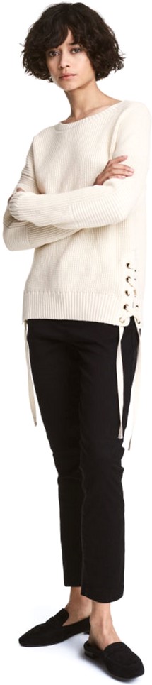 

Брюки H&M 2hm044400537 38 Черные