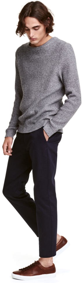 

Брюки H&M 2hm044400460 50 Темно-синие