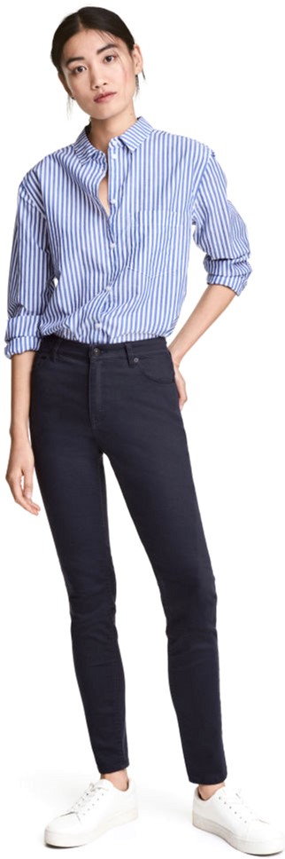 

Брюки H&M 2hm044400323 40 Темно-синие