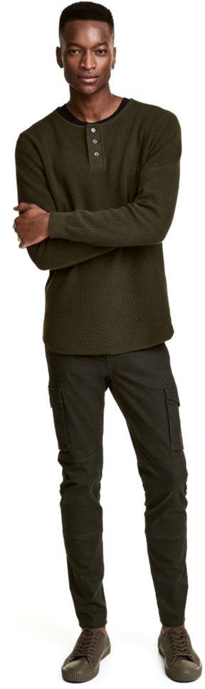 

Брюки H&M 2hm044400547 42 Темно-серые
