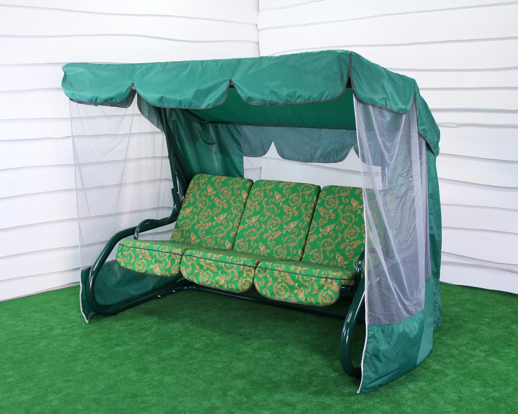 

Раскладные садовые качели GreenGard ТАИТИ, зеленый (Арт. 023)
