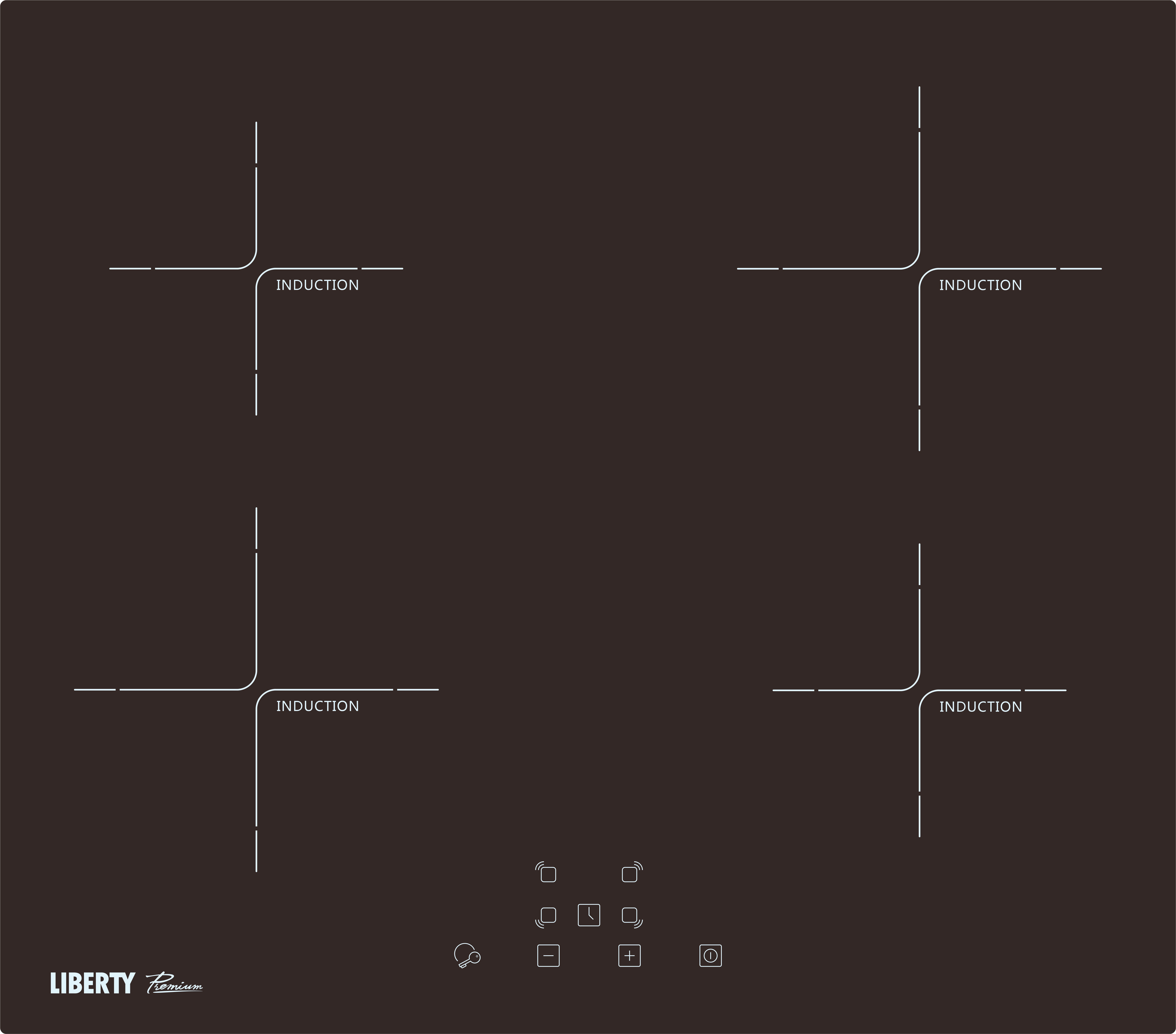 

Варочная поверхность электрическая Liberty PI 6044 B (507)