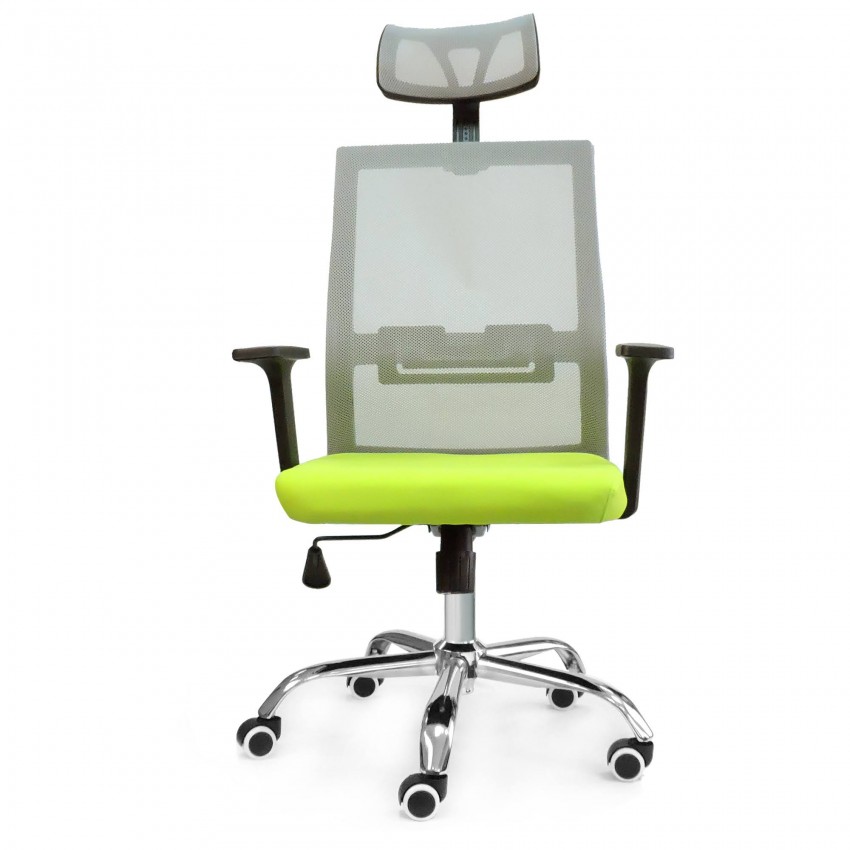 

Крісло офісне Zooma Goodwin grey/green