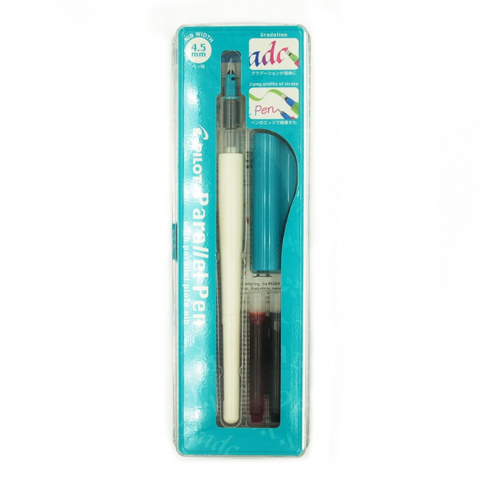 

Ручка для каллиграфии с плоским пером Pilot Parallel Pen 4.5 мм