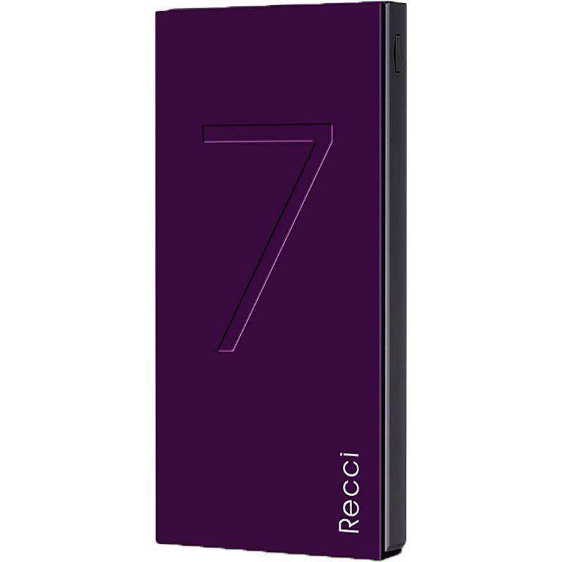 

Внешний аккумулятор 7000 mAh Faith RS-7000 purple Recci CC200054