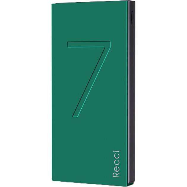 

Внешний аккумулятор 7000 mAh Faith RS-7000 Green Recci CC200055