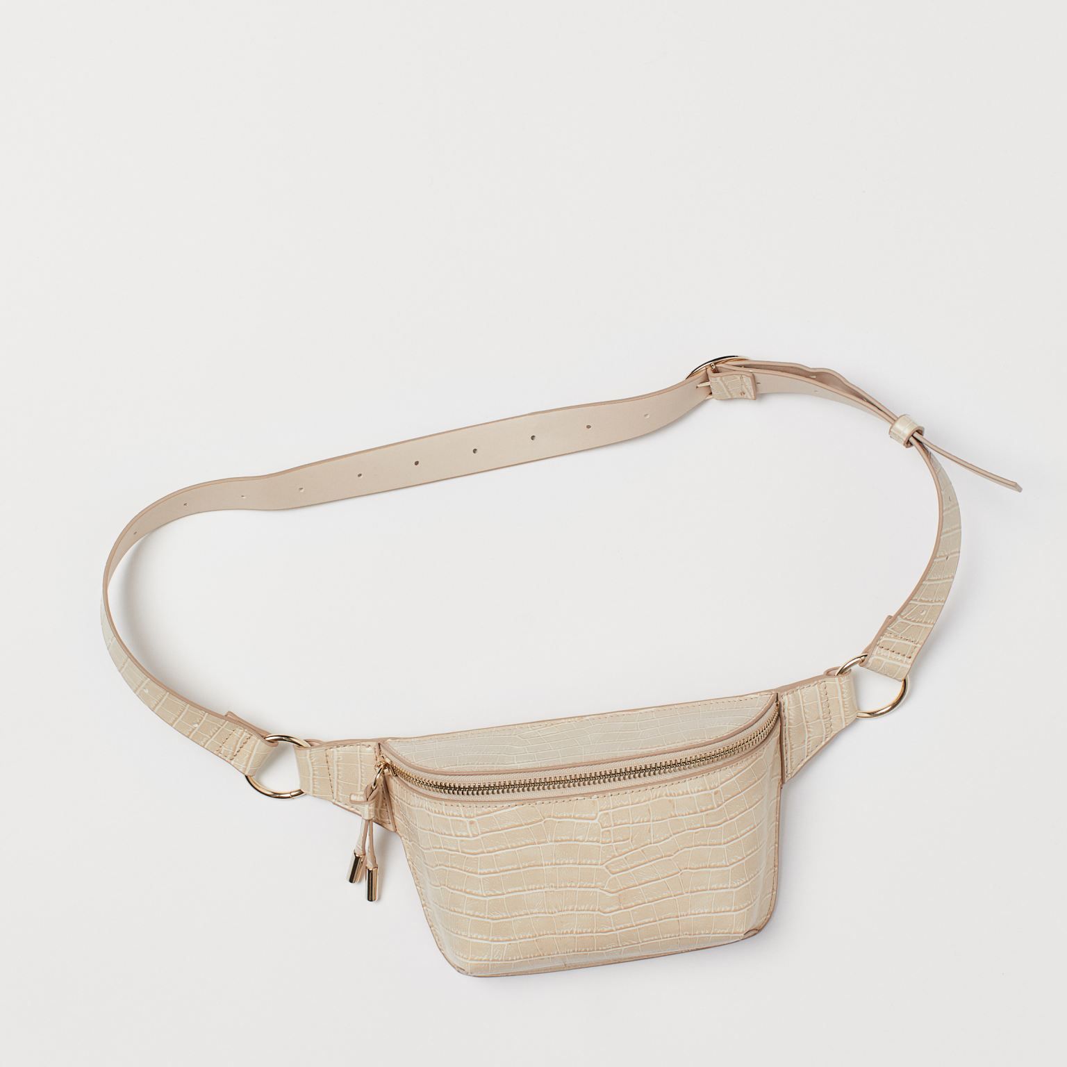 

Женская поясная сумка H&M 8510621sm Бежевая