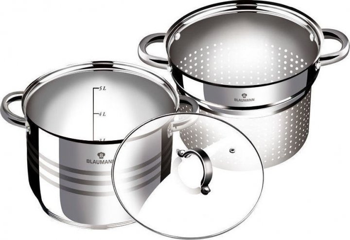 

Набор посуды 3 предмета Gourmet Line Blaumann BL-3132