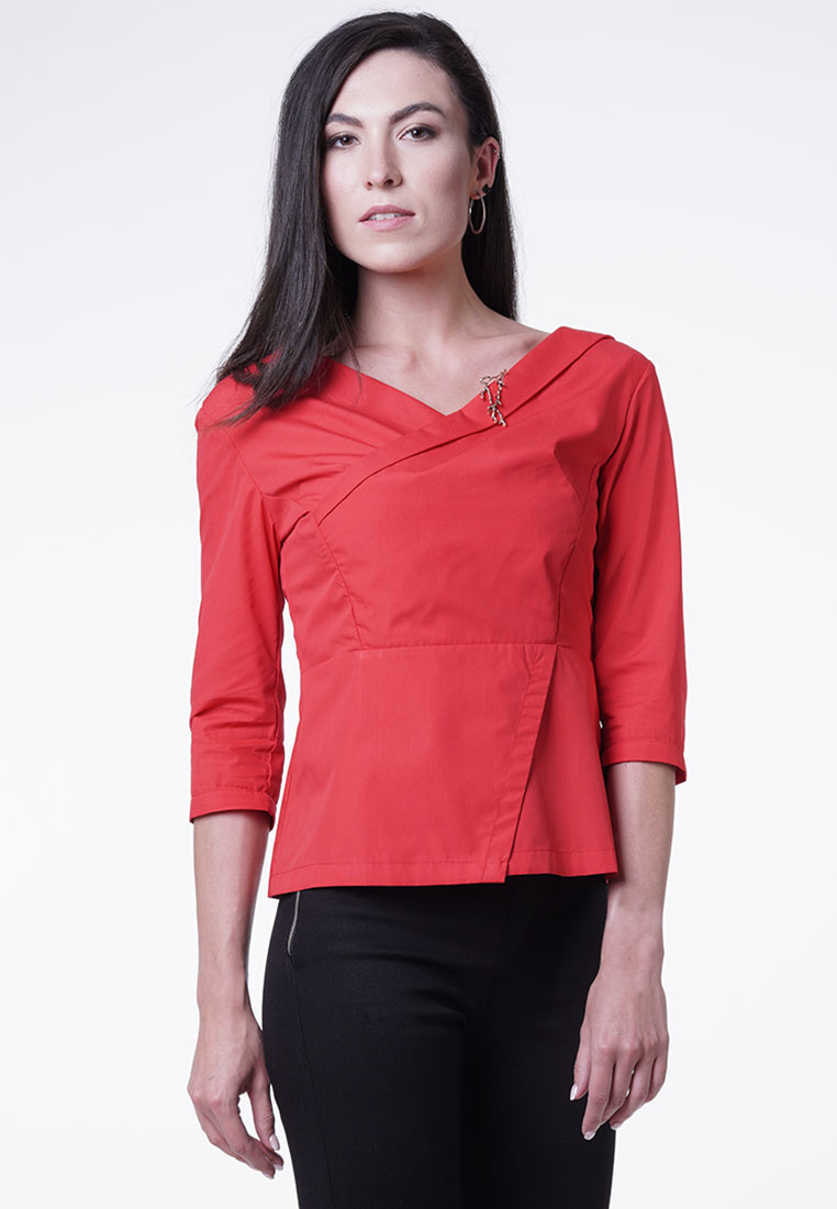 

Блуза ES.design F2013 размер  красная, Блуза ES.design F2013 размер M красная