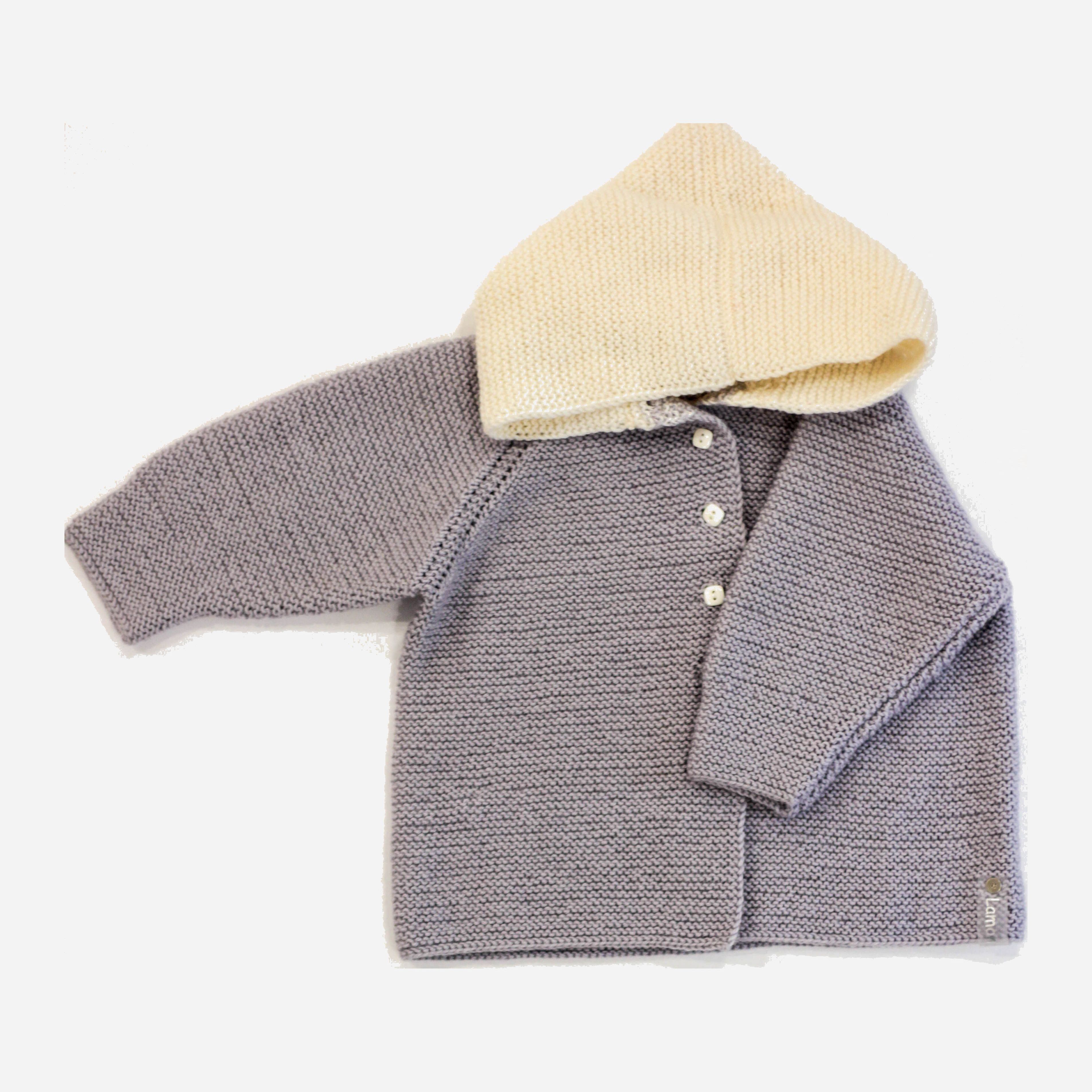

Кардиган Lamon Grey 92-100 см Серый/Молочный