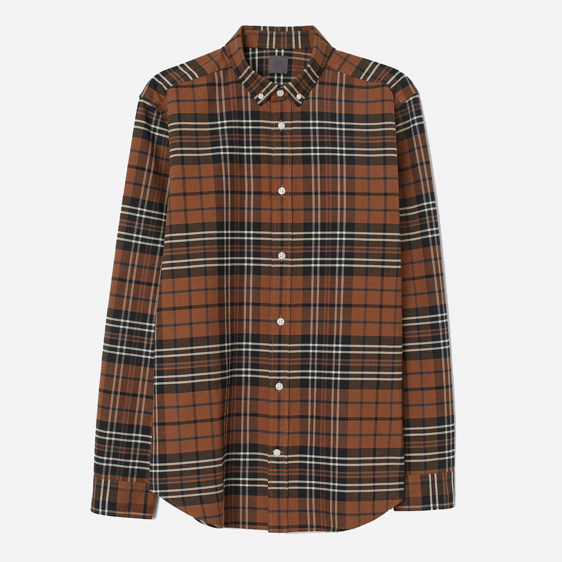 

Рубашка H&M 4957250sm M Коричневая