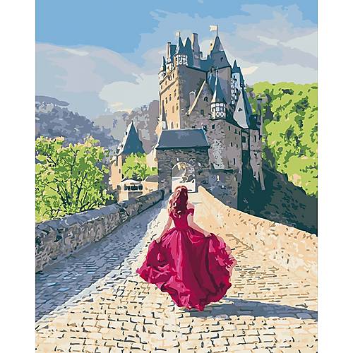 

Рисование по номерам "Тайна замка" 40*50 см Идейка (КНО4622)