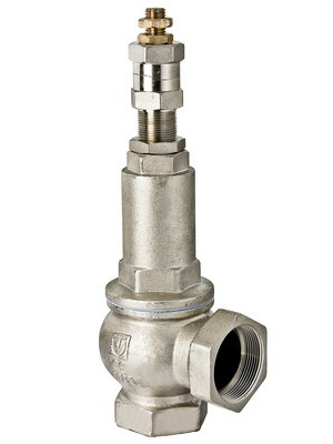 

Клапан предохранительный регулируемый Valtec DN 1 1/2" (1-12 бар) до 180° С (VT.1831.N.08)