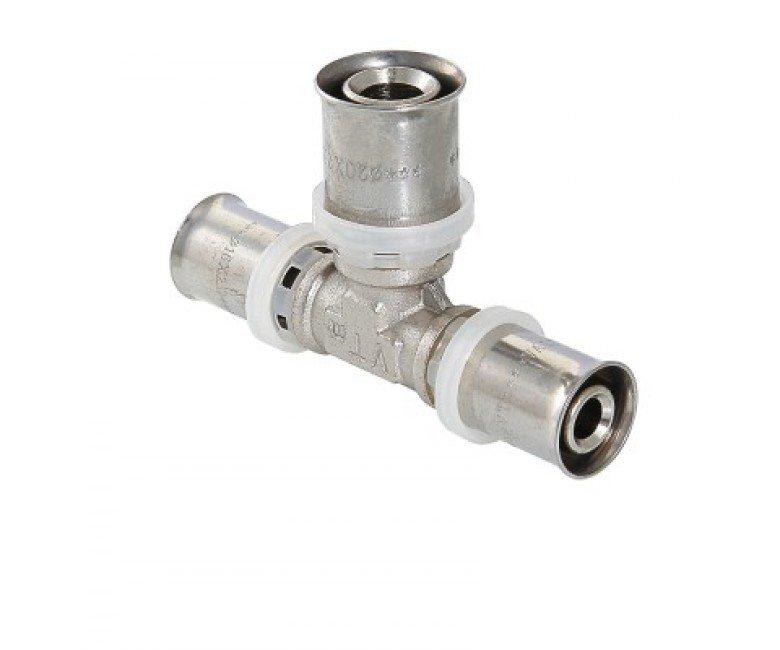 

Тройник (пресс-фитинг) Valtec DN 26x20x16 переходной соединительный (VTm.231.N.262016)