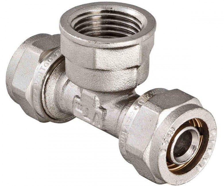 

Тройник обжимной Valtec DN 26х1"x26 переходной с внутренней резьбой (VTm.332.N.260626)
