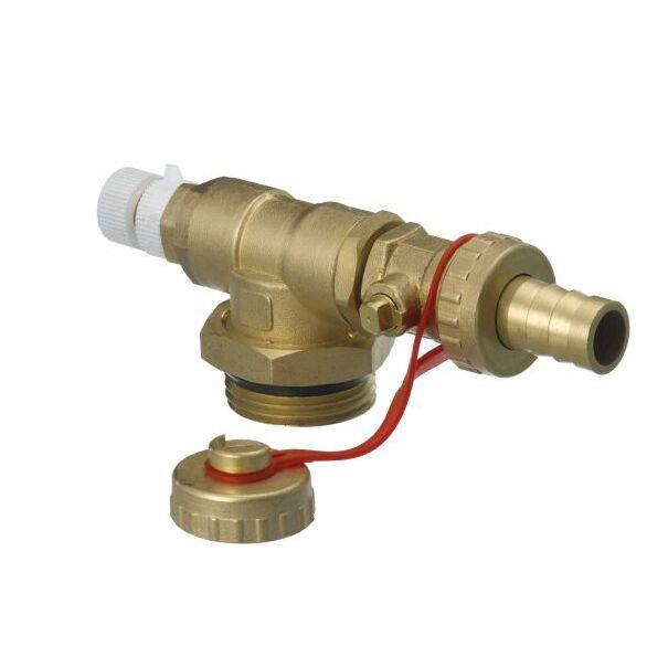 

Торцевая секция для коллектора Danfoss FHF-EM с ручным воздухоотводчиком (088U0786)