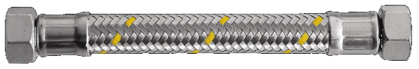 

Шланг газовый Parigi Sicurgas (0,4 м.) 1/2"x1/2" (ВВ) в нержавеющей оплетке (60269)