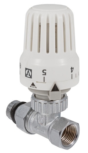 

Кран с термоголовкой Valtec DN 1/2" прямой термостатический (VT.048.N.04)