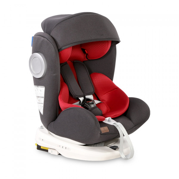 

Автокресло Lorelli LUSSO SPS ISOFIX 0-36кг Black/red (21258)