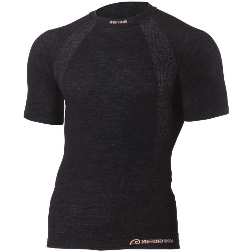 

Термофутболка Lasting Wabel чоловіча L/XL чорна
