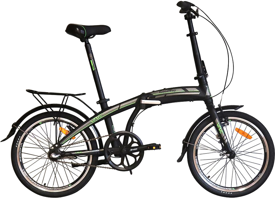 

Велосипед складной VNC GoodWay EQ 20" 13" 2021 Черный (2005934337978)