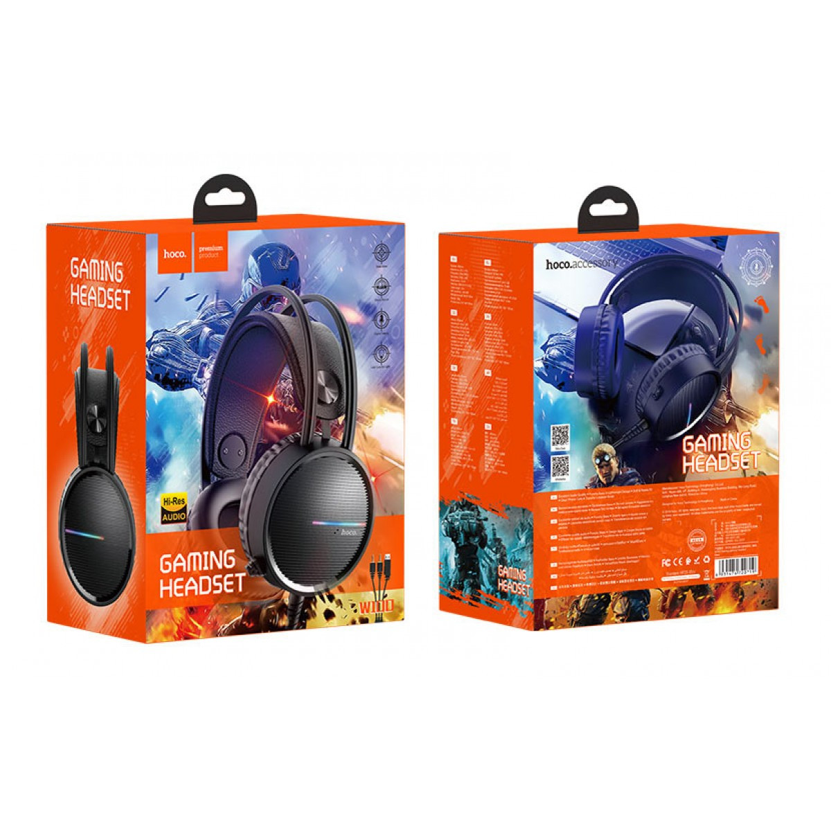 

Наушники HOCO W100 Touring gaming headset