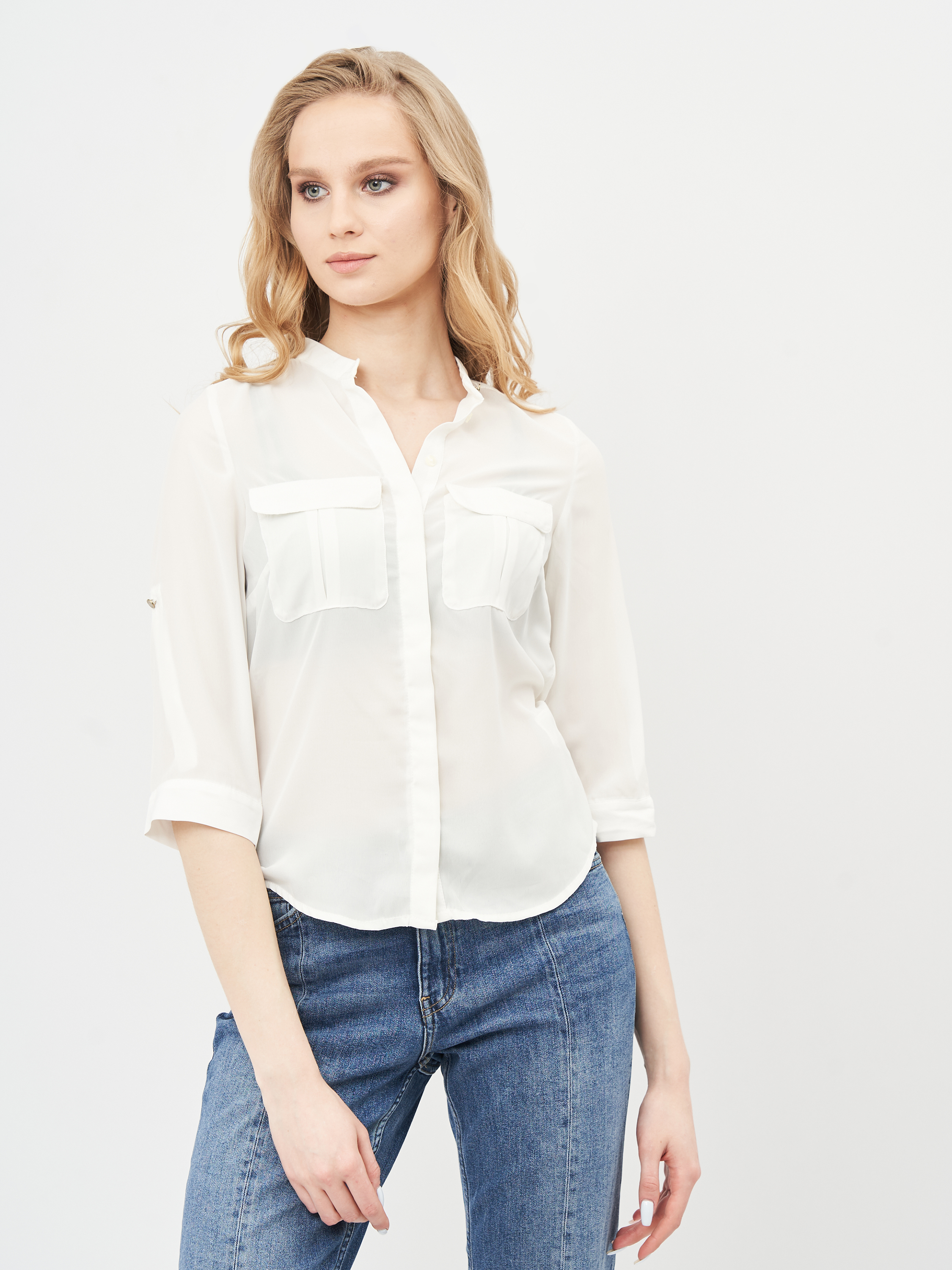 

Рубашка H&M 103-166510 34 Белая