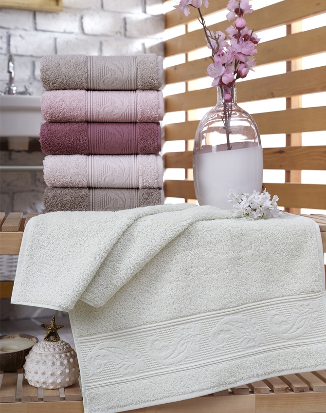 

Набор махровых полотенец Sikel Cotton Ribella 70*140 6 шт