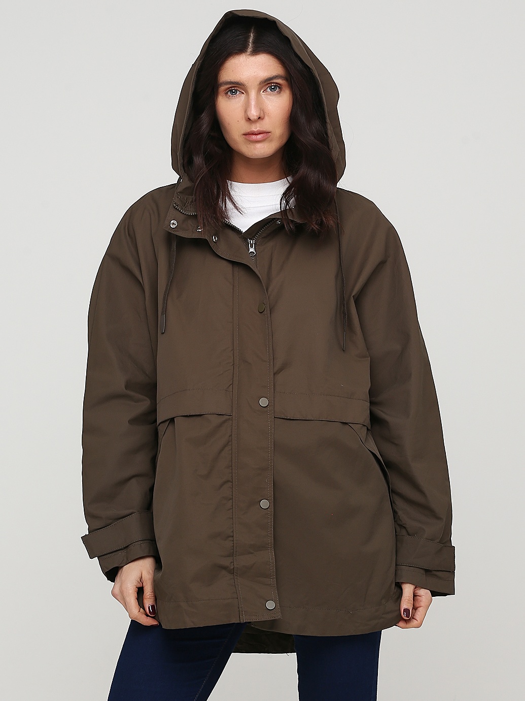 

Парка H&M 0806852_хаки L Хаки
