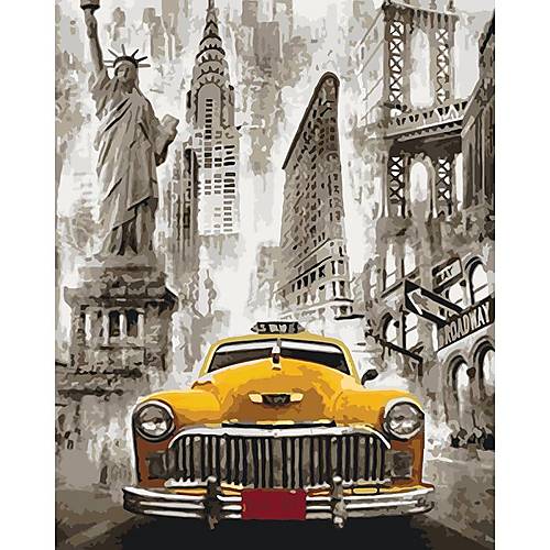 

Рисование по номерам "Такси Нью-Йорка" 40*50 см Идейка (КНО3506)