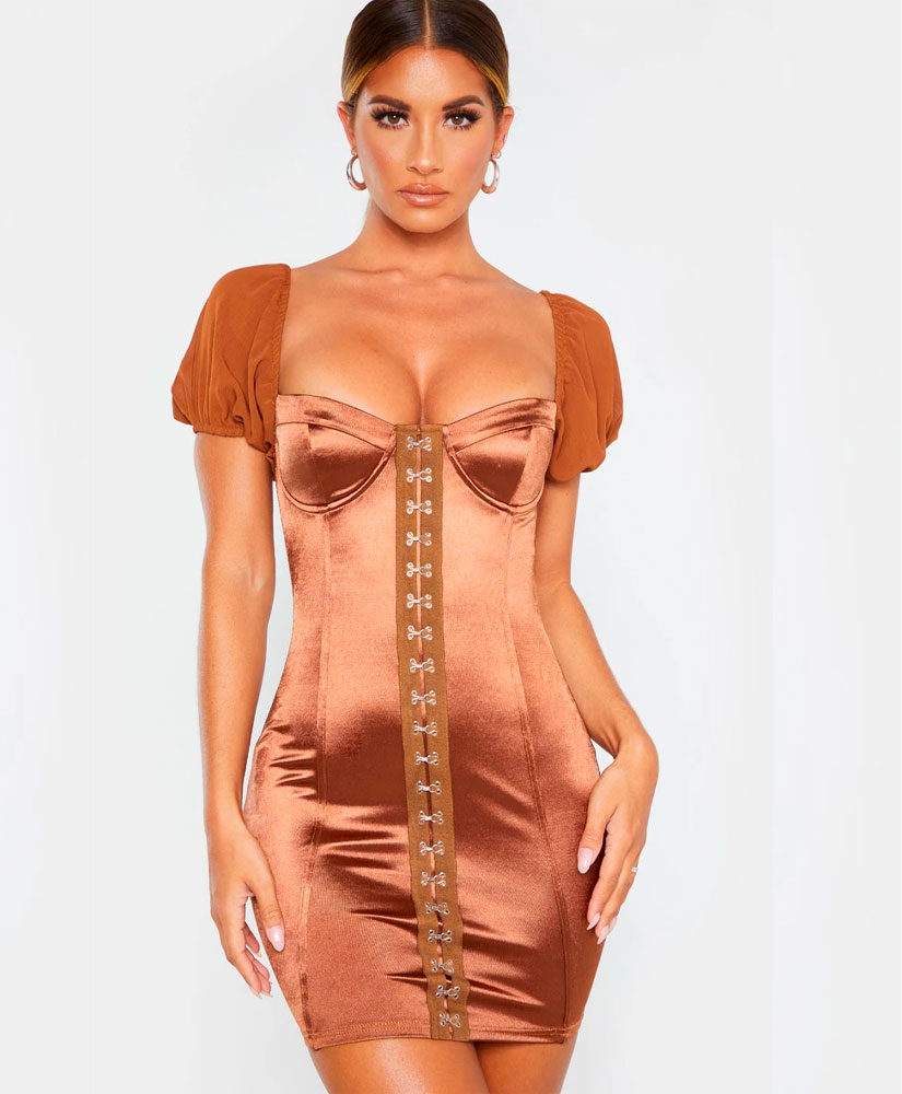 

Плаття PrettyLittleThing 30555 38 Коричневий