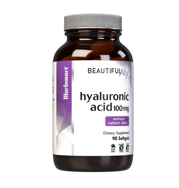 

Гиалуроновая кислота Hyaluronic Acid Bluebonnet Nutrition 100 мг 90 капсул (BB193)