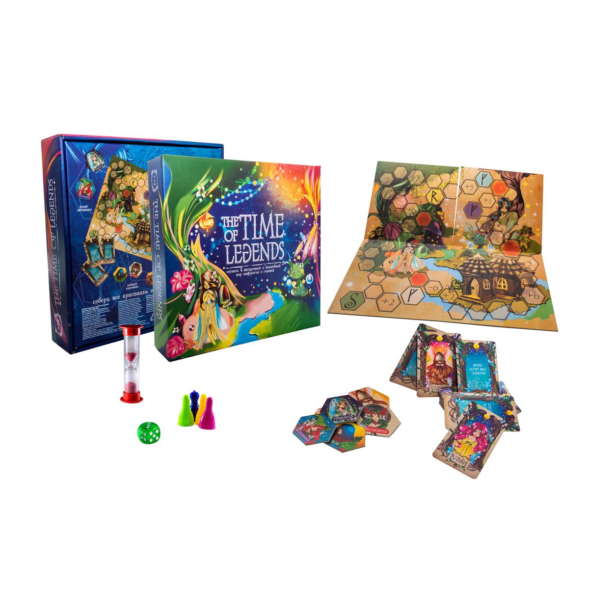 

Настольная игра The time of Legends рус Strateg (30460) (112219)