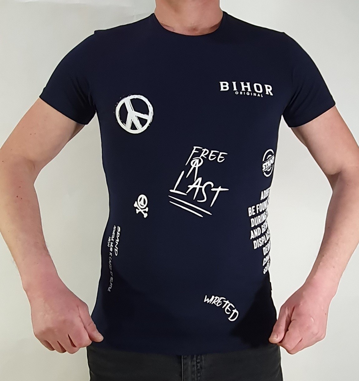 

Футболка мужская Bihor 2020 XL Синий