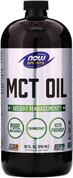 

Масло МСТ MCT Oil Now Foods 946 мл (NF838)