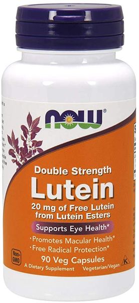 

Лютеин Lutein Now Foods 20 мг 90 капсул (NF842)