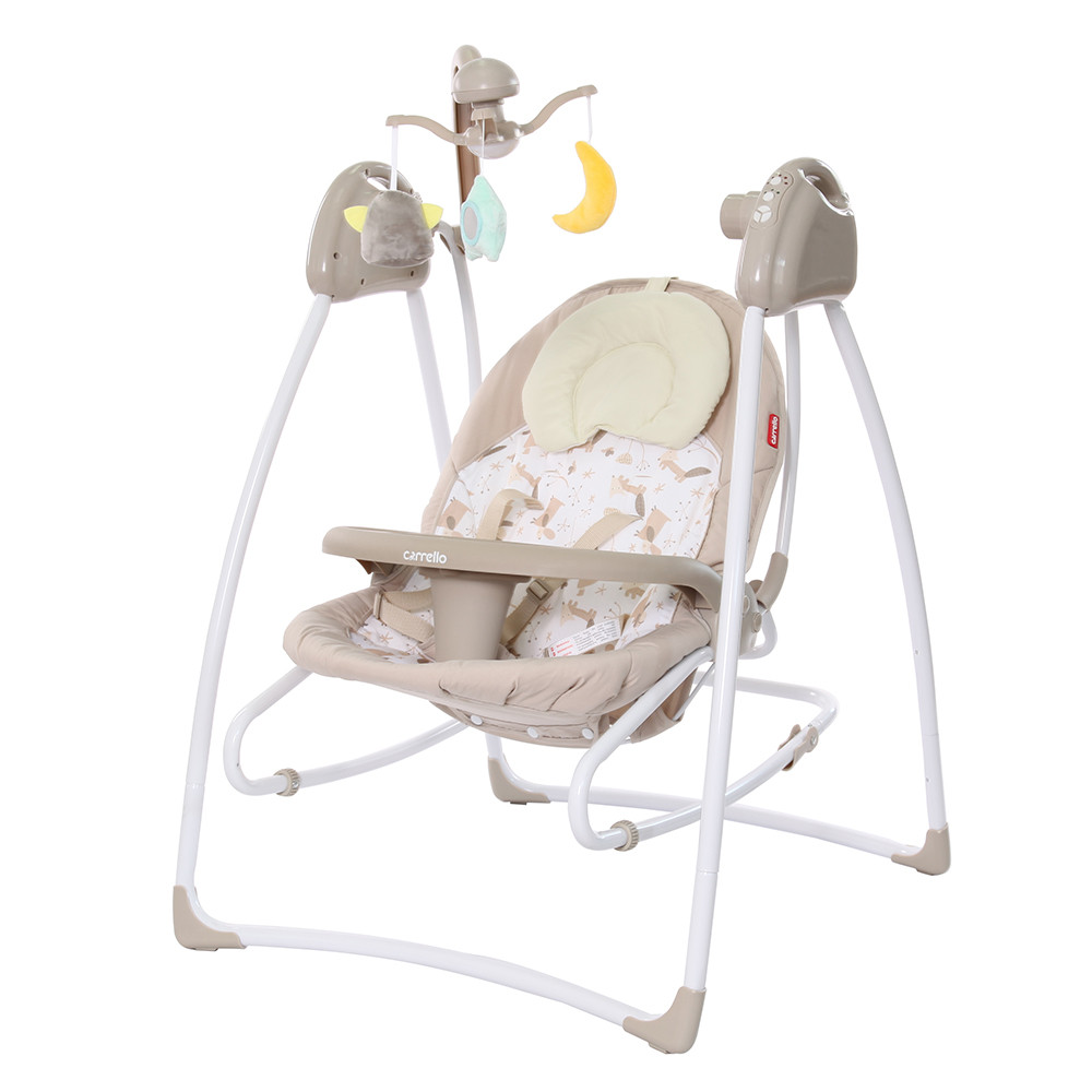 

Колиска-гойдалка CARRELLO Grazia CRL-7502 Fall Beige /1/ MOQ