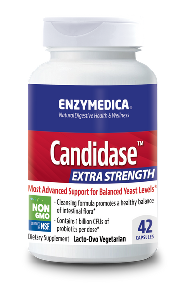 

Противокандидное средство Candidase Extra Strength Enzymedica 42 капсулы (EM004)