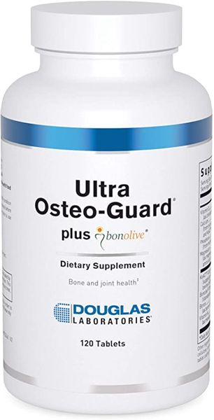 

Поддержка здоровья костей и суставов Ultra Osteo-Guard Plus Bonolive Douglas Laboratories 120 таблеток (DOU035)