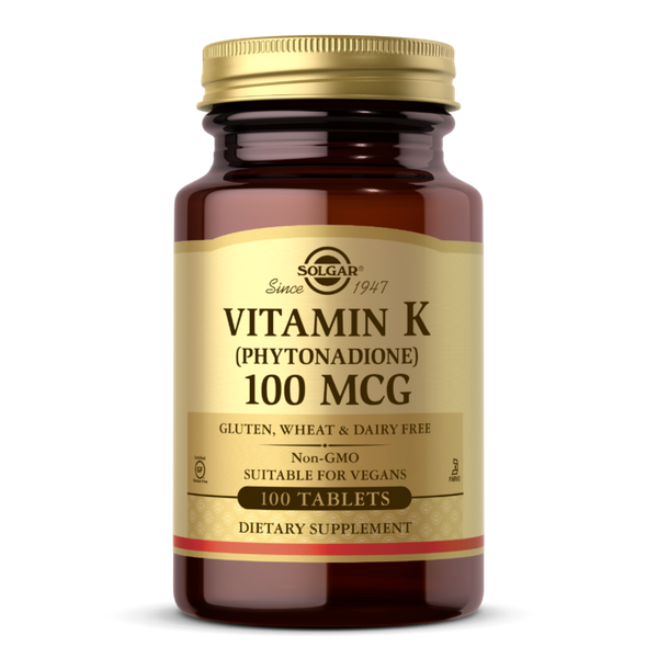 

Витамин К Vitamin K Solgar 100 мкг 100 таблеток (SOL346)